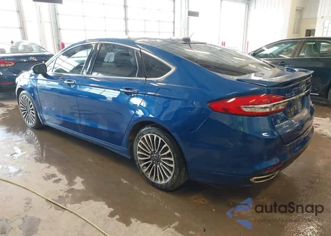 2018 Ford Fusion Titanium z USA, uszkodzony, nr VIN 3FA6P0D94JR247656
